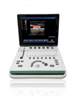 Color Doppler USG Portable Ultrasound Scanner 15-Inch Laptop Machine, Linear/Convex Probe, Clinical Diagnostic Use